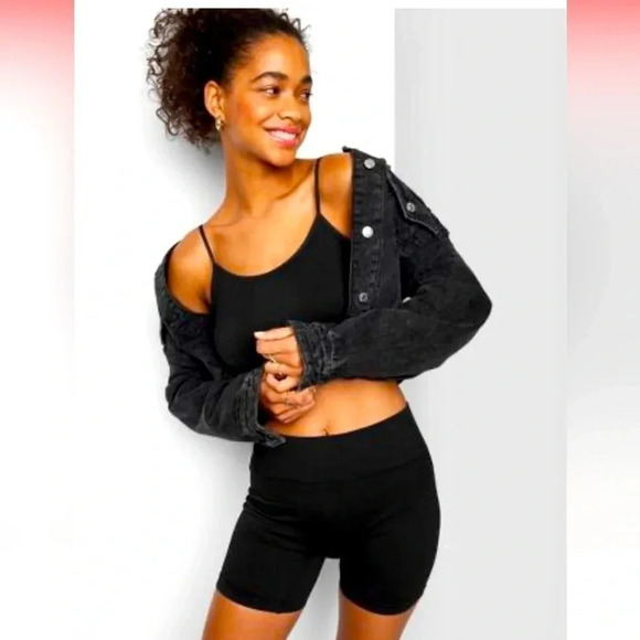 wild fable Pants - *Final Price* Wild Fable XS Black Bike Shorts NWT